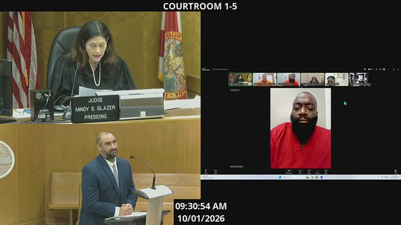 Prosecutors drop felony charge against rapper Rick Ross in domestic violence case
— ABC7 Chicago (WLS-TV)